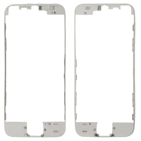 Рамка кріплення дисплея для Apple iPhone 5S, iPhone SE, біла