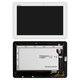 Дисплей для Asus MeMO Pad 10 ME102A, белый, с рамкой, #B101EAN01.1/MCF-101-1856-01-FPC-V1.0
