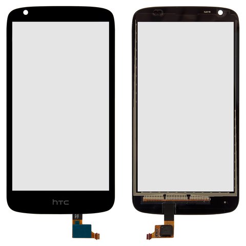 Сенсорний екран для HTC Desire 526, чорний, 130 × 66,5 мм 