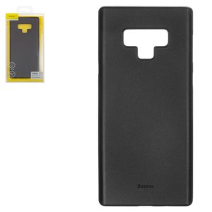 Чехол Baseus для Samsung N960 Galaxy Note 9, черный, матовый, Ultra Slim, пластик, #WISANOTE9 E01