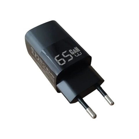 Блок живлення 65W MAX EU PD GaN, USB & Type C для паяльника FNIRSI