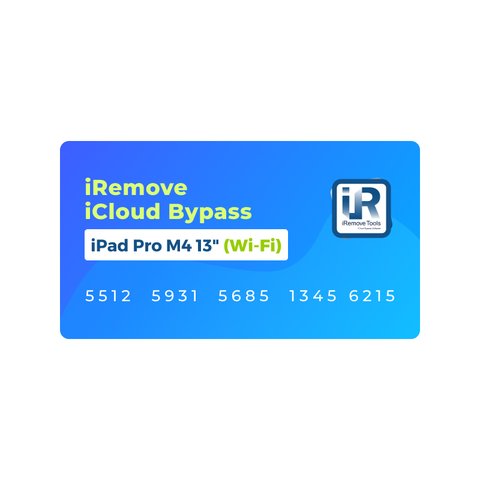 iRemove iCloud Bypass для iPad Pro M4 13" Wi Fi 