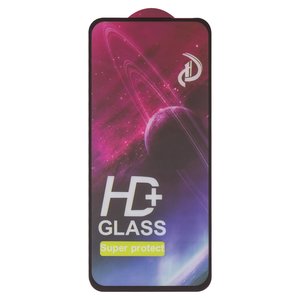 Защитное стекло для Tecno Pop 9 4G, Spark 30C, Spark Go 1 KL4 , совместимо с чехлом, Full Glue, без упаковки , черный