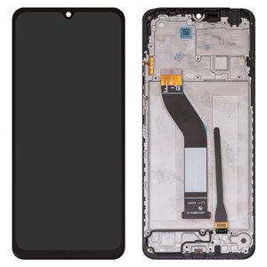 Дисплей для Xiaomi Redmi 14R, черный, с рамкой, Original PRC 