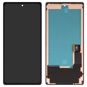 Дисплей для Google Pixel 6, черный, с рамкой, Сopy, TFT  GB7N6, G9S9B16