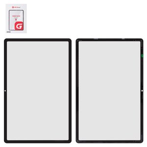Стекло корпуса G+OCA PRO для Samsung X510, X516 Galaxy Tab S9 FE, с OCA пленкой, черное