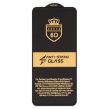 Захисне скло ESD 6D для Tecno Spark Go (2024) (BG6); Realme 8i; Oppo A53s 4G, A54 4G, A96 4G; Xiaomi Poco X4 GT, Redmi Note 11T Pro, сумісне з чохлом, Full Glue, Anti-Static, (без упаковки), чорний