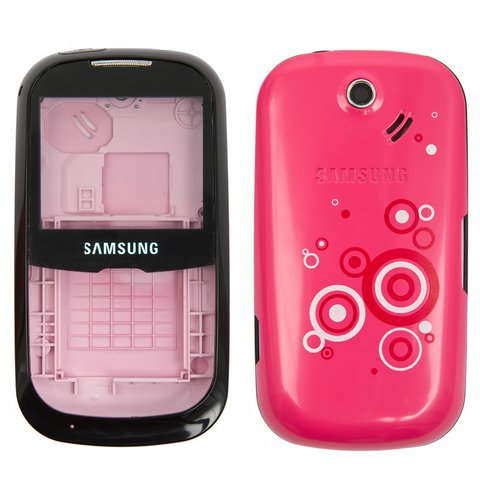 Housing compatible with Samsung B3210, High Copy, pink 