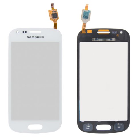 Cristal táctil puede usarse con Samsung S7560, S7562, blanco