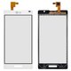 Touchscreen compatible with LG P760 Optimus L9, P765 Optimus L9, P768 Optimus L9, (white)