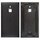 Housing Back Cover compatible with Nokia 1520 Lumia, (black)