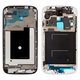 LCD Binding Frame compatible with Samsung I9500 Galaxy S4, (black)