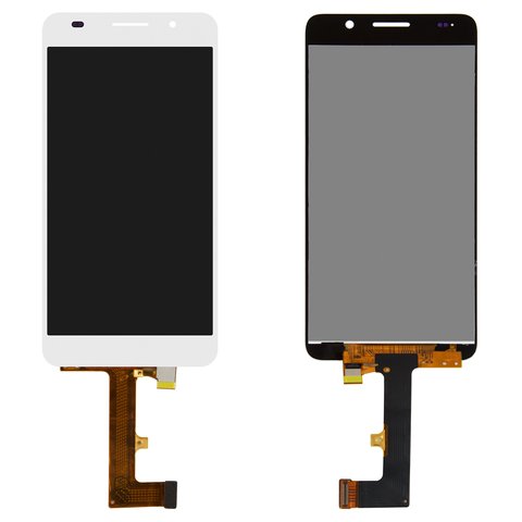 LCD compatible with Huawei Honor 6 H60 L02, white, without frame, Original PRC  