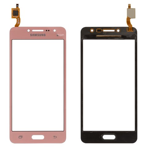 Touchscreen compatible with Samsung G532 Galaxy J2 Prime, pink 