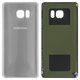 Housing Back Cover compatible with Samsung N930F Galaxy Note 7, (silver)