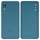 Panel trasero de carcasa puede usarse con Samsung A022F Galaxy A02, azul