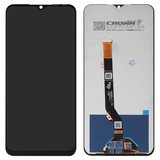 Pantalla LCD puede usarse con Tecno Spark 8P, Spark 9 Pro; Infinix Hot 11, negro, sin marco, High Copy, KH7n, KG7H, KG7, KG7n, KG6p, X662 (TXDI660JBRPU-16/2465B69)