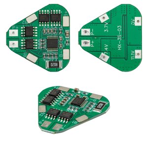 BMS контроллер 3S, 8 А, 12,6 B, для Li ion аккумуляторов, HX 3S 03, #TML12675S3A8C