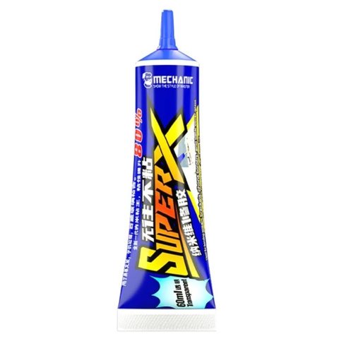 Adhesivos sellador Mechanic Super X, para pegar pantallas táctiles, LCD, 60 ml, transparente