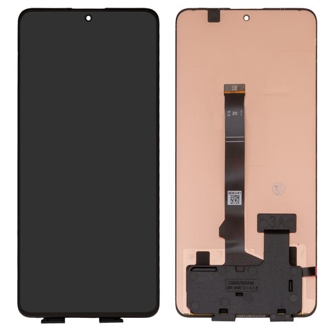 Pantalla LCD puede usarse con Xiaomi Poco X6, Redmi Note 13 Pro 5G, negro, sin marco, High Copy, OLED 