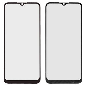 Стекло корпуса для Samsung A037F Galaxy A03s, черное, 160,5x72mm 