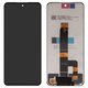 Pantalla LCD puede usarse con Xiaomi Poco M6 Pro 5G, Redmi 12, Redmi 12 5G, negro, sin marco, CSOT (Box)