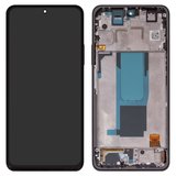 LCD compatible with Xiaomi Redmi Note 11 Pro Plus 5G, (black, with frame, Original (PRC))