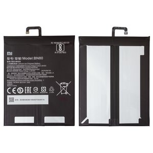 Battery BN80 compatible with Xiaomi Mi Pad 4 Plus, Li Polymer, 3.85 V, 8620 mAh, Original PRC  