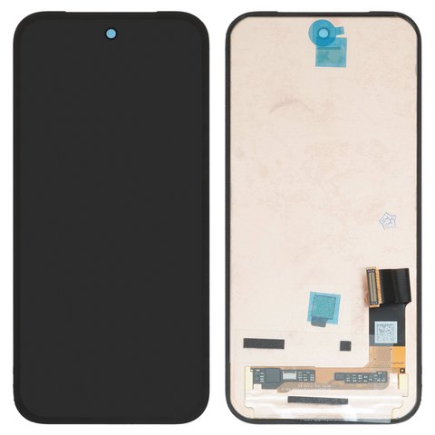 LCD compatible with Google Pixel 9a, black, without frame, original change glass  , GXQ96, GTF7P, G3Y12 