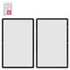Housing Glass G+OCA PRO compatible with Samsung X510, X516 Galaxy Tab S9 FE, (with OCA film, black)