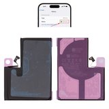Batería puede usarse con iPhone 13 Pro Max, Li-ion, 3.85 V, 4352 mAh, sin mensaje de error, (A2653), genuine IC