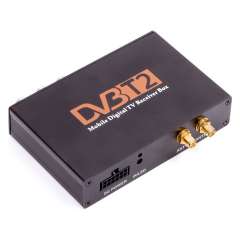 Receptor de TV digital para coche DVB T2 HEVC