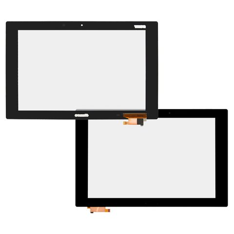 Touchscreen compatible with Sony Xperia Tablet Z2, black, type 1  #54.20015.574