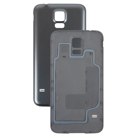 Battery Back Cover compatible with Samsung G903 Galaxy S5 Neo, silver 