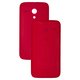 Battery Back Cover compatible with Motorola XT1032 Moto G, XT1033 Moto G, XT1036 Moto G, (red)