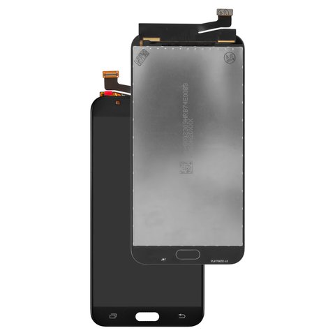 LCD compatible with Samsung J727V Galaxy J7 V, gray, without frame, Original PRC  