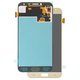 LCD compatible with Samsung J400 Galaxy J4 (2018), (golden, without frame, original (change glass) )