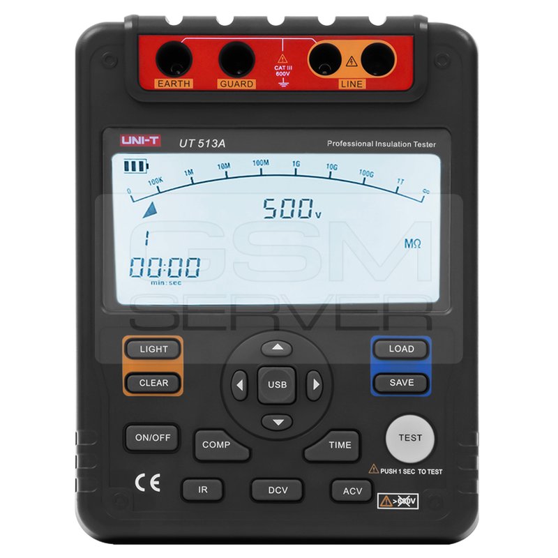Insulation Resistance Tester UNIT UT513A GsmServer