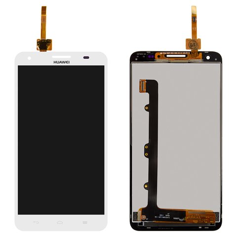 LCD compatible with Huawei G750 Honor 3X, white, without frame, Original PRC  