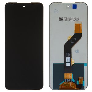 LCD compatible with Tecno Pova 4 LG7 , Pova Neo 2; Infinix Hot 12 X6817 , Hot 12 Play X6817, X6816 , Hot 12 Play NFC, Hot 20 X6826 , Hot 20 Play X6825 , Note 12i X6819 , black, without frame, High Copy, 1540432341 