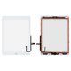 Touchscreen compatible with iPad 9.7 2018 (iPad 6), (white, with HOME button) #A1893 / A1954