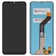LCD compatible with Tecno Spark 8, (black, without frame, Copy, KG6, KG6k)