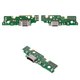Flat Cable compatible with Tecno Pova 2, (headphone connector, charge connector, with microphone, Copy, charging board)