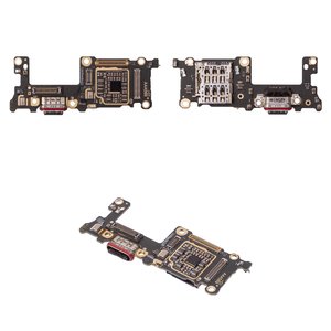 Flat Cable compatible with OnePlus 13, charge connector, with components, charging board 
