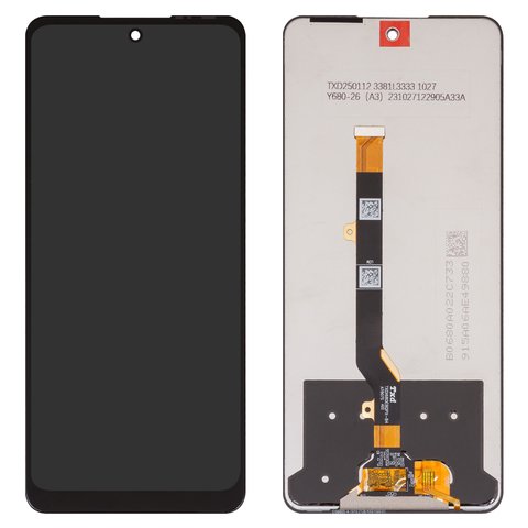 Дисплей для Infinix Zero 5G X6815 , черный, без рамки, High Copy, 1540415310 TXDI680EBQPX 84