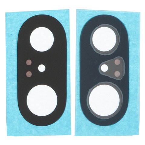 Camera Lens compatible with Google Pixel 7, black, without frame 