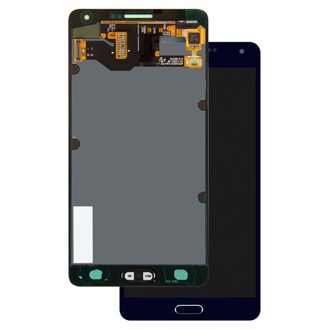 Pantalla LCD puede usarse con Samsung A700 Galaxy A7; Samsung, azul, sin marco, Original, empaque industrial, #GH97 16922B