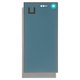 Panel trasero de carcasa puede usarse con Sony G8141 Xperia XZ Premium, G8142 Xperia XZ Premium Dual, plateada