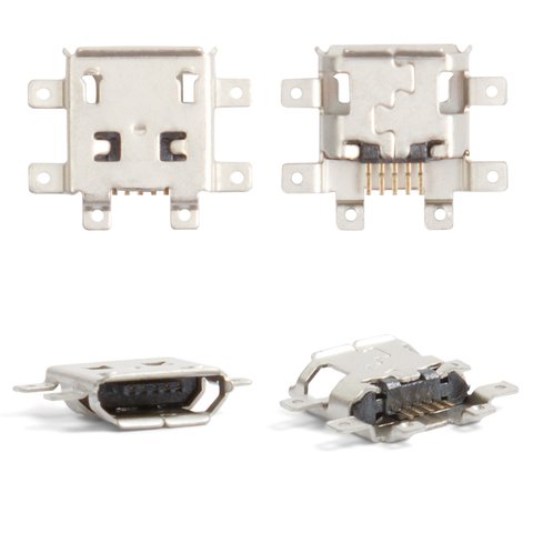 Conector de carga puede usarse con Motorola V8, 5 pin, micro USB tipo B