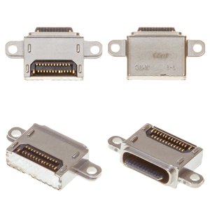 Conector de carga puede usarse con Samsung N950F Galaxy Note 8, N950FD Galaxy Note 8 Duos, 24 pin, USB tipo C